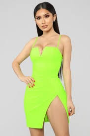 I Keep It Casual Romper Fuchsia Neon Green Dresses Fashion Lime Green Dress