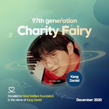 Happy Daniel DayㅣKang Daniel sweeps both Charity Angel and Charity Fairy