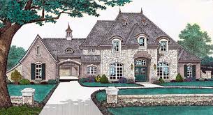 Acadian house plan with safe room. French Country House Plan 4 Bedrooms 4 Bath 3769 Sq Ft Plan 8 556