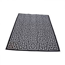 jonathan adler black and white rug