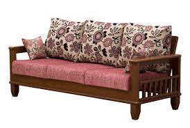 Though i think the plain wall needs more color or depth, but all in all, this is one wonderful space. Woodart Sofa Set Living Room India