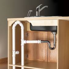 Elkay stainless steel kitchen sinks faucets cabinets bottle. Two Ways To Plumb An Island Sink