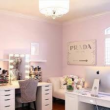 If you primarily use the space for odds and ends, a smaller, fashionable secretary desk might do the. Small Makeup Studio Ideas Novocom Top