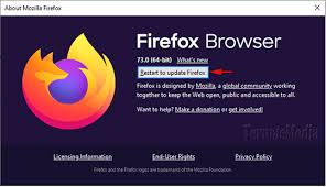 Memperbarui Update Browser Mozilla Firefox Secara Manual