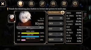 Inotia 4 Mod Apk Unlimited Stat Points Money Skills Skills Dex
