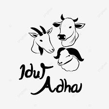 Link download spanduk psd ( photoshop ). Black White Idul Adha Lettering With Goat Sheep Cow Head Logo Illustration Eid Al Adha 1442 H Idul Adha 1442 H Idul Adha Lettering Png Transparent Clipart Image And Psd File For