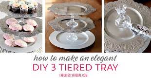 Making a diy tiered tray is easier than you might think. How To Make A Diy 3 Tier Stand For Cheap Fabulessly Frugal