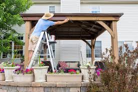 With the appeal of townhomes, many men are finding themselves with small backyards and no idea what to do with them. 25 Patio Shade Ideas For Your Backyard Install It Direct