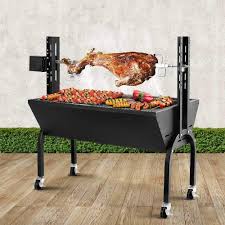 A sexual activity involving 3 people, two active males and one active female. Grillz Spit Roaster Rosherl