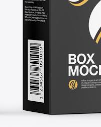 Metallic Cosmetic Tube With Box Mockup In Tube Mockups On Yellow Images Object Mockups
