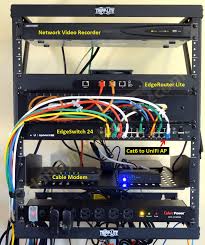 Edgerouter Lite Home Network Wall Rack Home Network Network Rack Server Rack