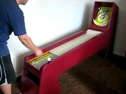Skee ball diy yard games backyard games backyard projects wood projects fun projects woodworking projects homemade outdoor games homemade carnival games. Homemade Skee Ball Machine For Sale Skee Ball Supply