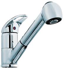 Robinet mitigeur d'évier avec douchette. Mitigeur De Cuisine Chrome Avec Douchette Castorama Jaya Castorama