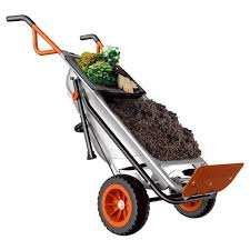 Aerocart 8 In 1 Wheelbarrow Yard Cart Dolly By Worx Wg050 Yard Cart Yard Wheelbarrow