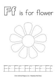Tracing Alphabet F Preschool Tracing Letter Worksheets For Preschool English Worksheets For Kids