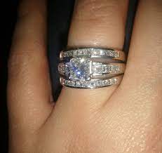My Rings Anniversary Band Engagement Ring A Jaffe Wedding Band Just Got Them Soldered Tog Best Engagement Rings Anniversary Bands Healthy Dinner Recipes