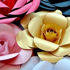 Maybe you would like to learn more about one of these? Paper Flower Template Kit Pattern Diy Make Your Own Flower Backdrop Photo Booth Flower Decoration Card Stock Ximena Wantitall