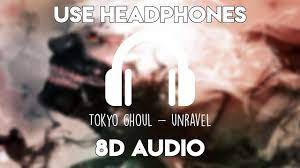 Unravel tokyo ghoul op stave preview 1 music en 2019 robe. Tokyo Ghoul Unravel 8d Audio Youtube