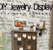 Unique Jewelry Displays - Repurposed - Red Shed Designs