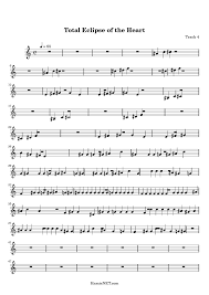 Yuridia — eclipse total del amor 05:23. Total Eclipse Of The Heart Sheet Music Total Eclipse Of The Heart Score Sheet Music Eclipse Of The Heart Music