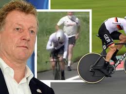 Beim olympischen zeitfahren sorgt patrick moster für einen rassistischen eklat. Atgrqbptipfbgm