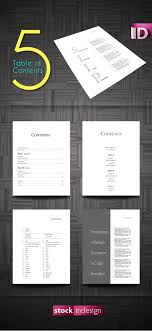 5 Amazing Table Of Contents For Adobe Indesign Indesign Indesign Tutorials Web Graphic Design