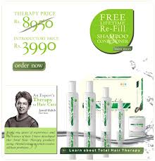 Apply the serum to the wet hair which is still soaking for best results. Jawed Habib Total Hair Therapy