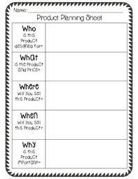 5 W S In Design Teaching Inspiration Work Activities Group Work