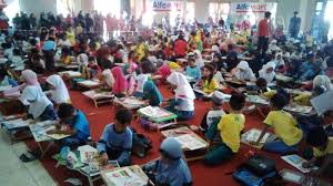 Home › gambar pemandangan › gambar tk warnai › gambar warna › latihan menggambar › mewarnai gambar. Asah Kreativitas 700 Anak Ikuti Lomba Mewarnai Di Gedung Pramuka Cianjur Tribun Jabar