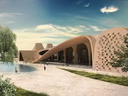 Habibeh Madjdabadi Modulates The Natural Light Entering Its Mixed Use Building In Iran Architecture Futuristic Architecture Concept Architecture