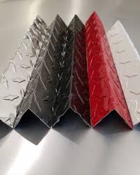Black Aluminum Diamond Plate Corner Guards Pin On Garage Ideas
