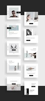 Amazing after effects templates with professional designs. Minimal Canva Social Media Pack Instagram Template Graphic Etsy Social Media Pack Social Media Design Inspiration Social Media Branding