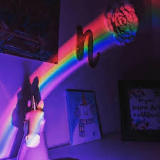 Unicorn Magic Lamp Rainbow Night Light Lamp Magic Lamp