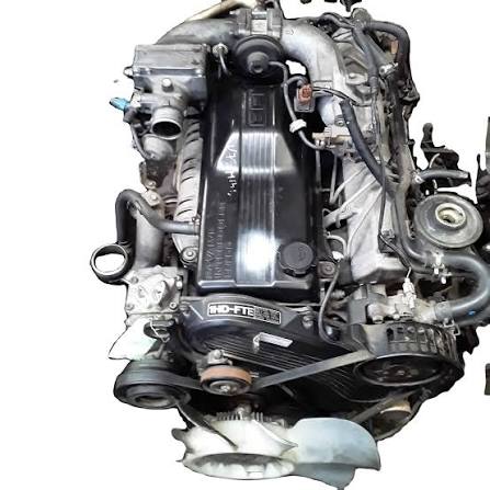 Complete 4.2L Diesel Used Engine 1HD-FTE for Toyota Land Cruiser - Quality Engine Assembly for Retrofit/Upgrade