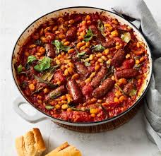Bohnen Tomaten Eintopf Mit Merguez Merguez Rezept Eintopf Rezepte