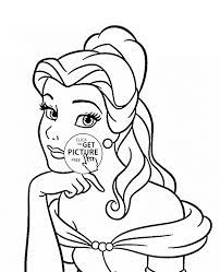 Maybe you would like to learn more about one of these? Belle Coloring Pages For Kids Disney