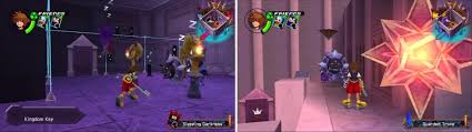 Goofy points towards a castle that sora recognizes. Hollow Bastion Walkthrough Kingdom Hearts Re Chain Of Memories Kingdom Hearts Hd 1 5 Remix Gamer Guides