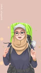  Gambar Kartun Muslimah Cantik Imut Dan Lucu Kartun Wallpaper Kartun Ilustrasi Karakter