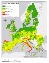 agri environmental indicator soil erosion statistics