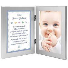 Find the perfect godson gifts at gifts.com. Amazon Com Godson Birthday Baptism Or Christening Gift From Godparents Add Photo Baby
