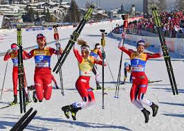 Der nordische kombinierer johannes rydzek aus oberstdorf hat in seiner. Nordische Ski Wm 2019 Seefeld Langlauferin Therese Johaug Jubelt Uber Gold Im Skiathlon