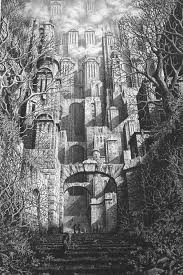 Gerard Trignac Imaginary Graphicine Architecture Drawing Invisible Cities Magical Art