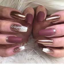 See more ideas about maroon nails, red nails, gold nails. 15 Creative Ways Burgundy Nails Acrylic Coffin With Gold Akkrab Com