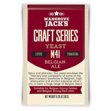 mangrove jack m41 belgian ale yeast