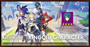 Xingqiu Tier Talents Ascension Genshin Impact Zilliongamer