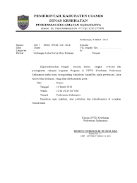 Isinya pun sangat beragam, mulai dari hal yang berkaitan dengan pengumuman, izin, surat tugas, hingga undangan. Surat Undangan Lokmin Bulanan