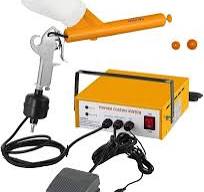Pistola de pintura electrostática de la máquina de la capa del polvo,  equipos del sistema de la capa del polvo de 5 etapas con el arma de ...