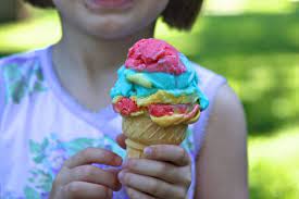 Superman Ice Cream - Speedbump Kitchen Dairy Free Ice Cream Ice Cream Maker Recipes Superman Ice Cream