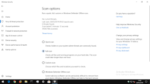 If problems persist, then make sure your printer is compatible with windows 10. How To Perform A Virus Scan In Windows 10 Onmsft Com