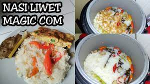 Kebetulan kali ini juga nasi liwetnya aku tambahkan tumisan cumi asin di dalam nasinya, jadi. Nasi Liwet Magic Com Youtube